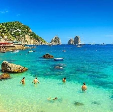 Il Blu Villa Capri Bagian luar foto